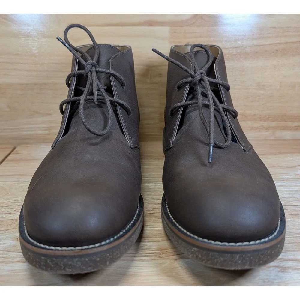 Dockers Mens‎ Brown Supreme Comfort Chukka Boots Size 11M 90-28678 Desert Boots